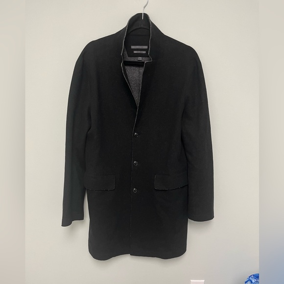 John Varvatos Raw Edge Japanese Fabric Coat. Size USA 36 EU 46 - Picture 12 of 12